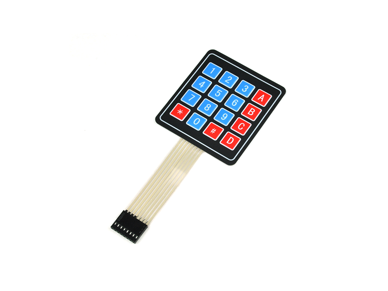4x4 Numeric Ribbon Keypad - Image 1